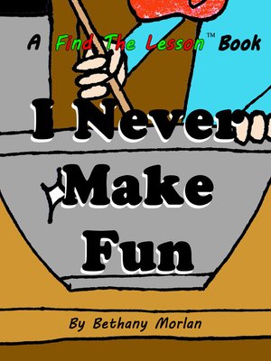 cover image of I Never Make Fun